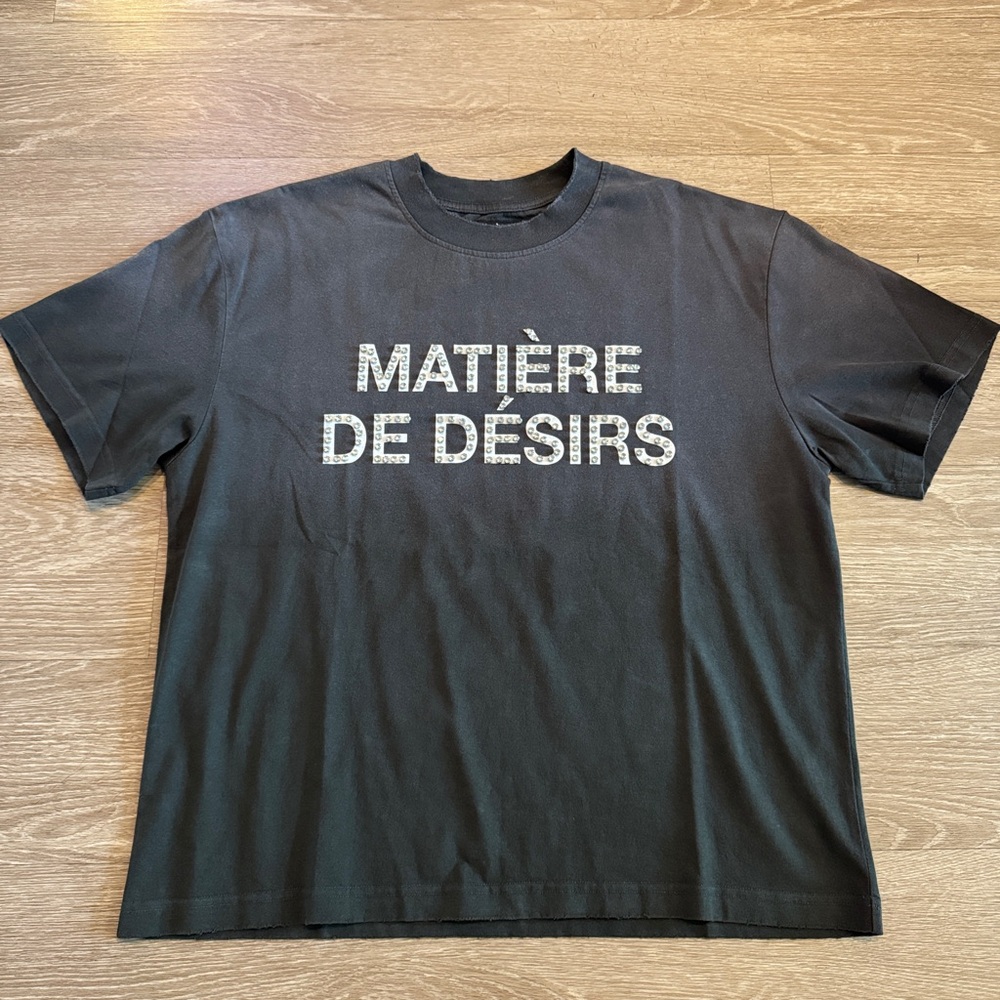 Bottega Desires Matiere De Desirs DESIRES ARE FOREVER T-Shirt Size M AUTHENTIC